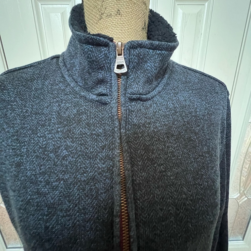 Weatherproof Navy Fleece-Lined Jacket